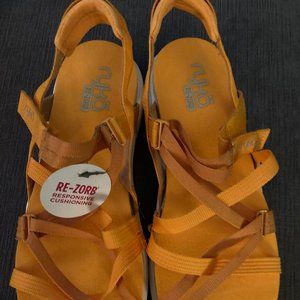 Ryka Strappy Sandals - Yellow.  New With Tags - No box